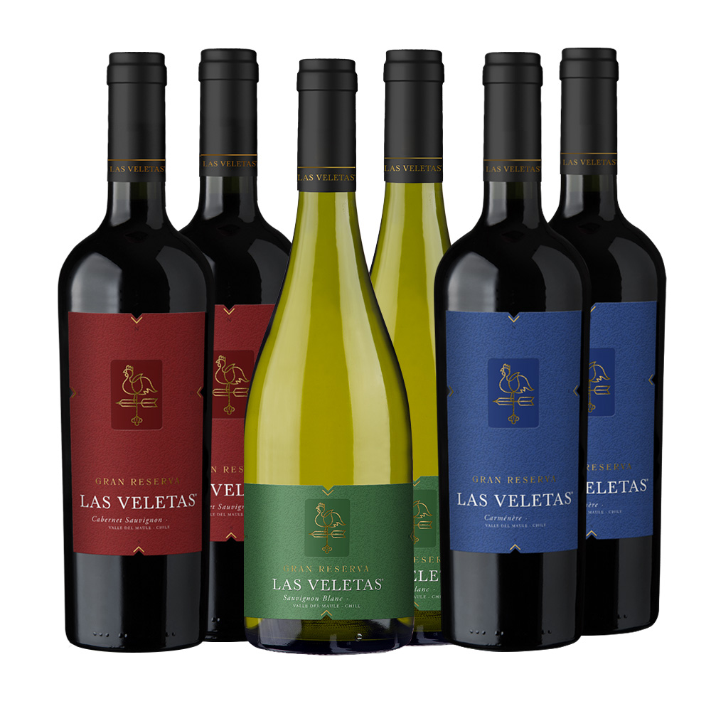 pack navideño gran reserva - 6 unidades