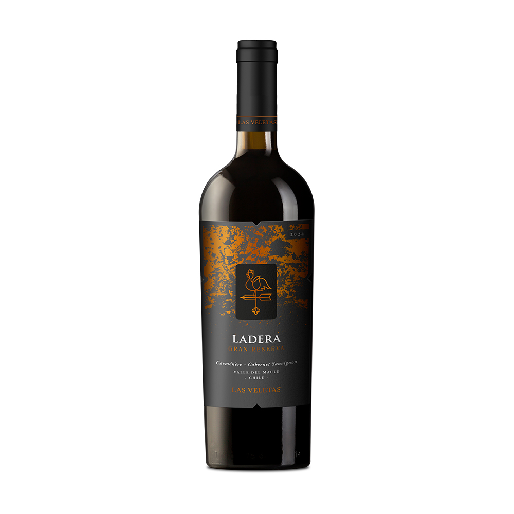 ladera gran reserva: carménère - cabernet sauvignon 6 botellas